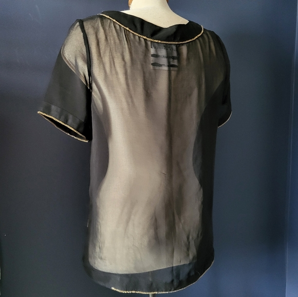 Moschino couture sheer blouse - Picture 4 of 7